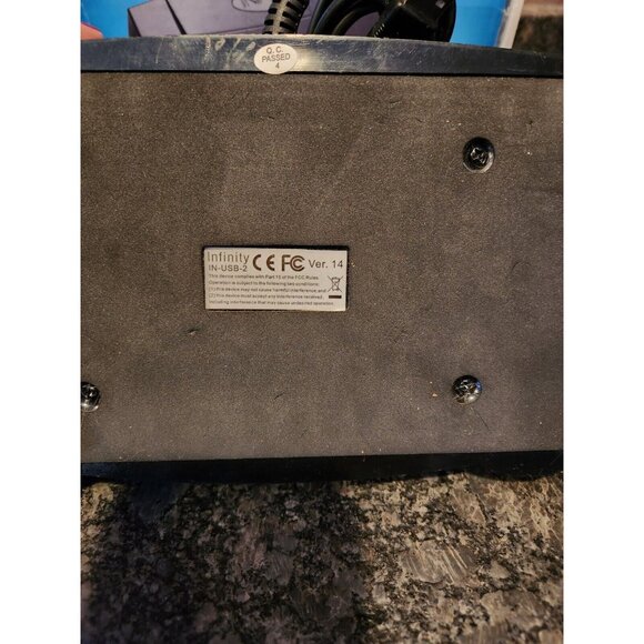 Infinity Foot Control IN USB 2. Digital USB Transcription Foot Pedal V-14 Tested - Picture 3 of 7